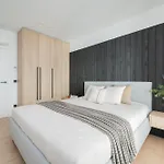 Lägenhet Modern Cozy With Free Parking In Trendy Paupys *