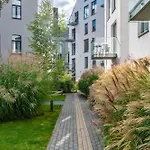 Modern Cozy With Free Parking In Trendy Paupys Vilnius
