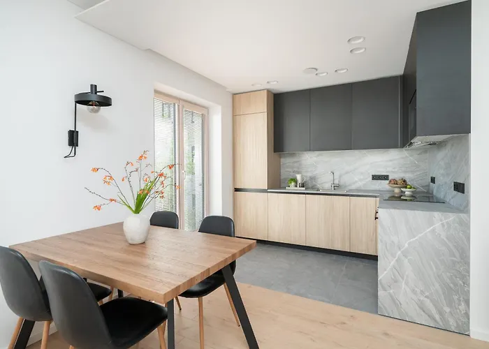 Modern Cozy With Free Parking In Trendy Paupys Vilnius