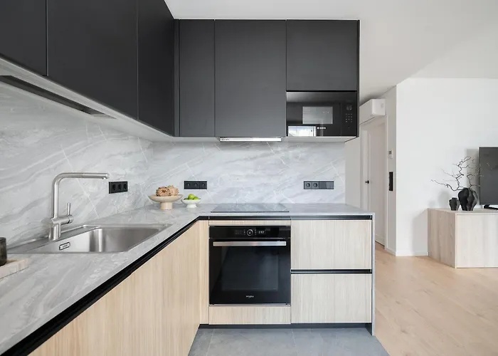 Apartman Modern Cozy With Free Parking In Trendy Paupys