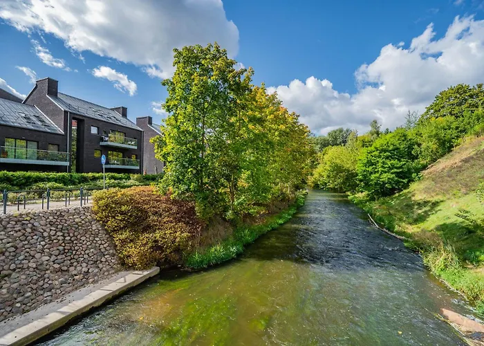 Modern Cozy With Free Parking In Trendy Paupys Apartman