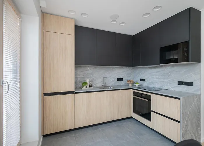 Modern Cozy With Free Parking In Trendy Paupys Vilnius