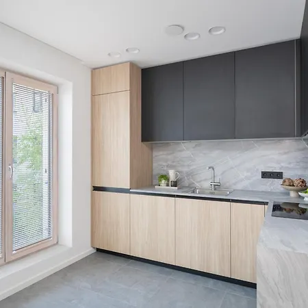 Modern Cozy With Free Parking In Trendy Paupys Appartamento